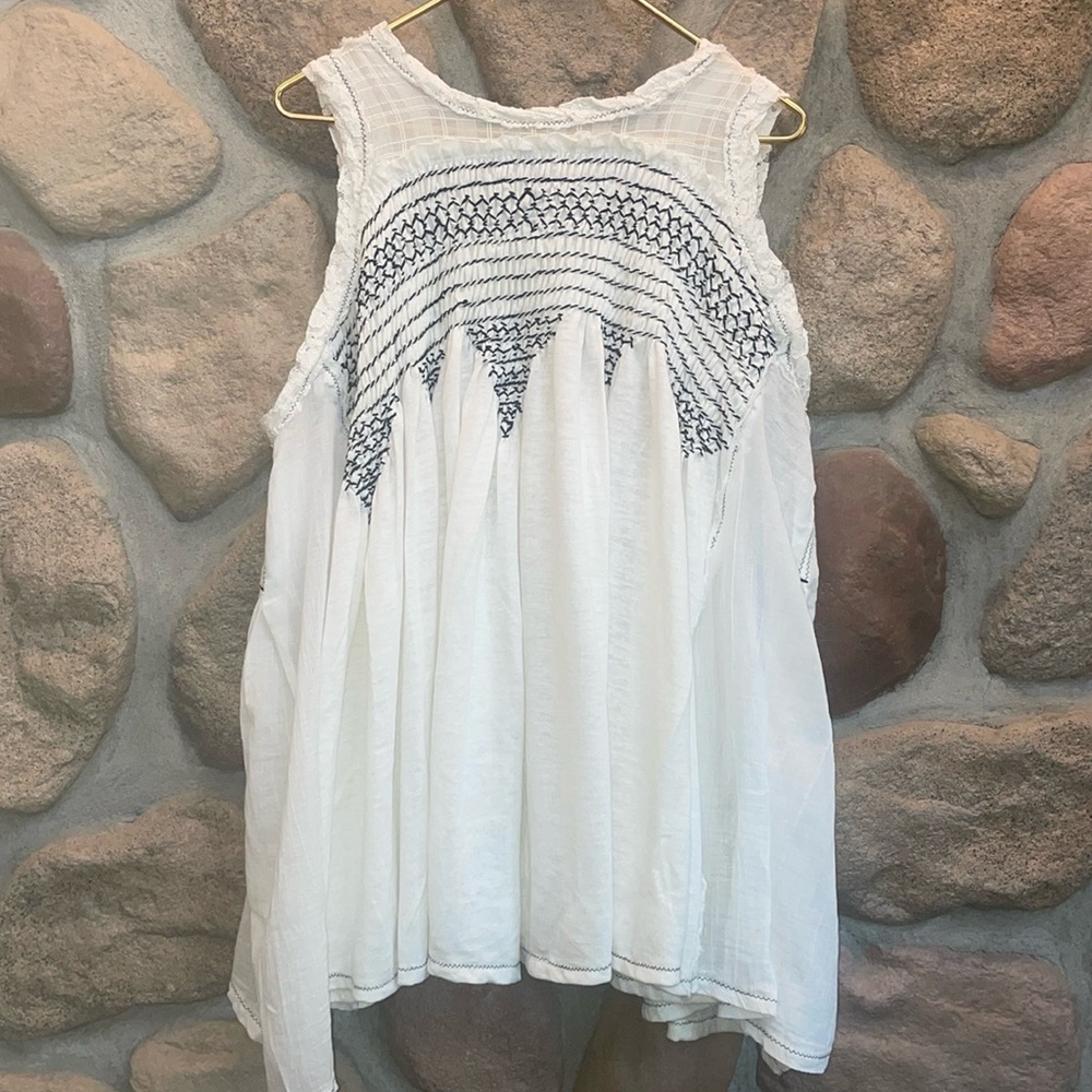NWT Free People SEABREEZE Tunic top XS